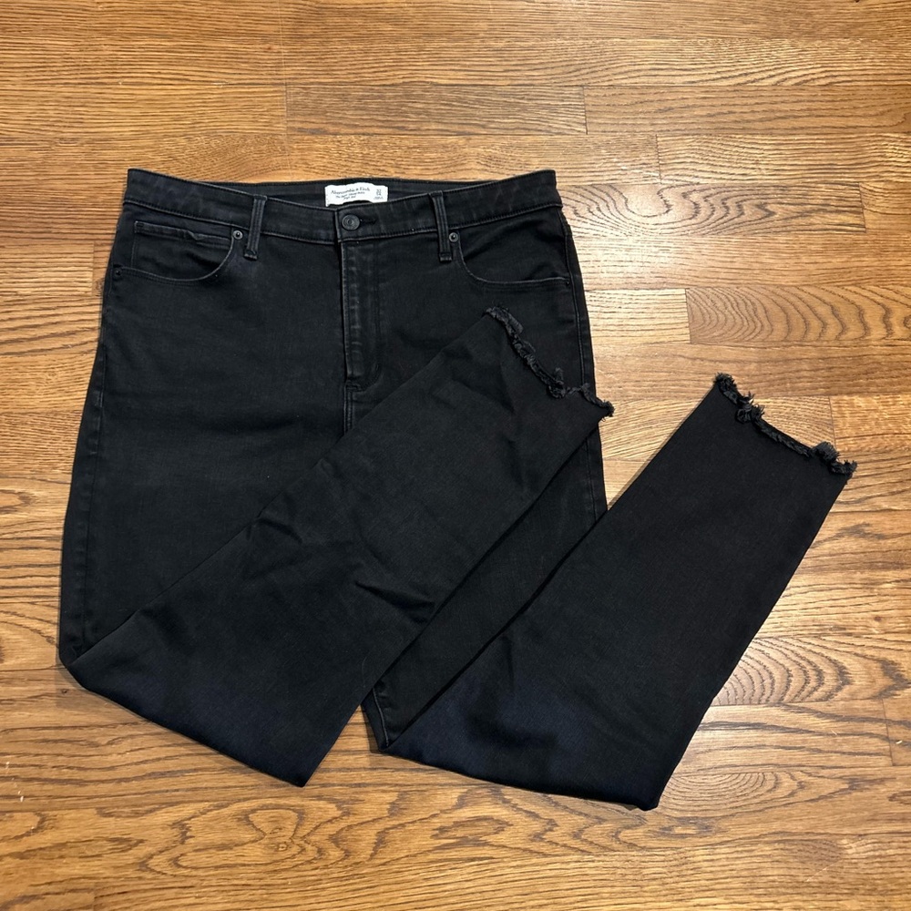 Abercrombie & Fitch Super Skinny Ankle High Rise 12 Long